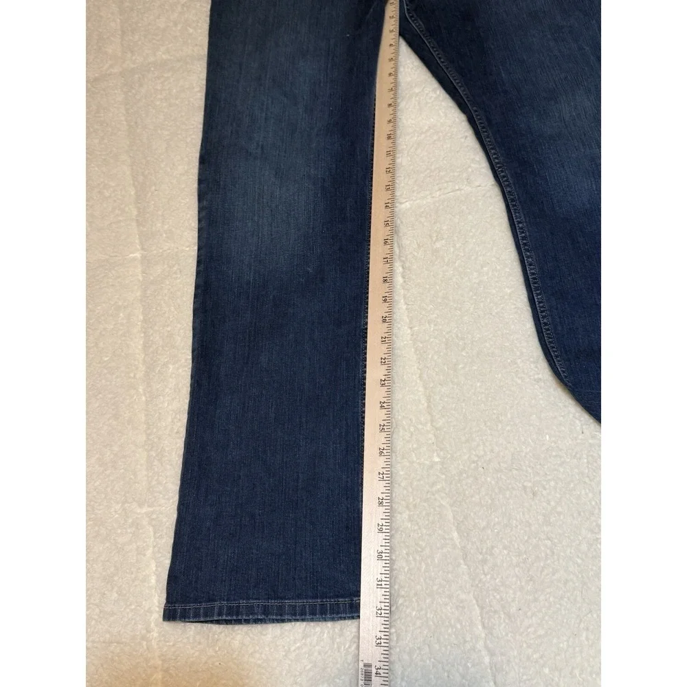 Carhartt Relaxed Fit Jeans Mens 42x34 Blue Denim Medium Wash ‎ (42x32 Actual) - Picture 5 of 7